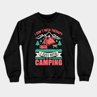 Camping Crewneck Sweatshirt